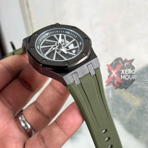 SKMEI 2359  || Green Black || Wheel Watch_img_2