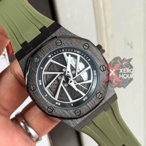 SKMEI 2359  || Green Black || Wheel Watch_img_3