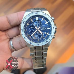 Edifice Master Grade || Japan Movement | Chain Style | New Heavy Blue Weight_img_5