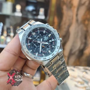 Edifice Master Grade || Japan Movement | Chain Style | New Heavy witth black dial_img_5