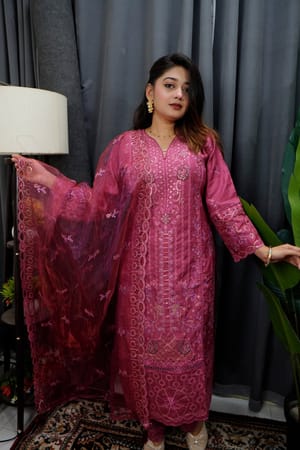 Premium Rayon Cotton Three-Piece