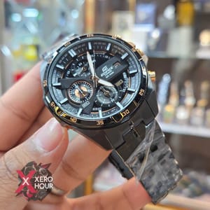 Edifice Master Grade || Japan Movement | Chain Style | Full Black EFR Series_img_2