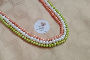 3 Layer Multicolor Pearl  neckpiece_img_3