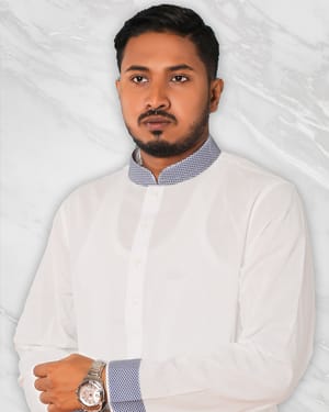 Majestic White with Blue Detailing Panjabi_img_1