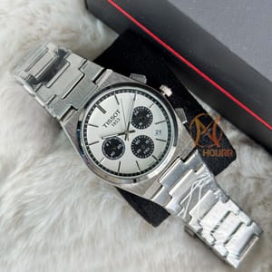Tissot PRX || Chronograph || Quart || White Panda Color_img_0