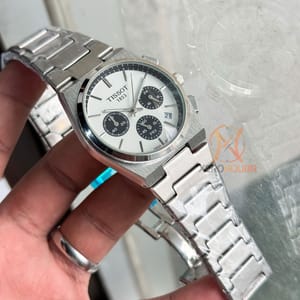 Tissot PRX || Chronograph || Quart || White Panda Color_img_3