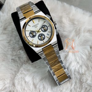 Tissot PRX || Chronograph || Quart || Dual Tone Gold Color_img_1