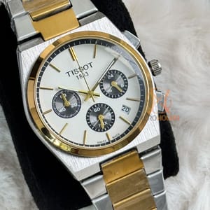 Tissot PRX || Chronograph || Quart || Dual Tone Gold Color_img_2