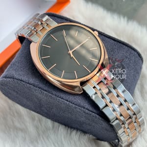 Calvin Klein || Dual Tone || Black Gold Dial_img_1