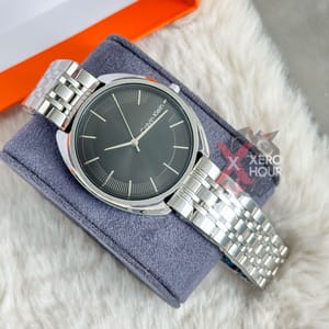 Calvin Klein || Dual Tone || Black Silver Dial_img_0