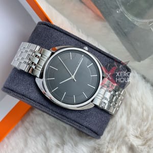Calvin Klein || Dual Tone || Black Silver Dial_img_2