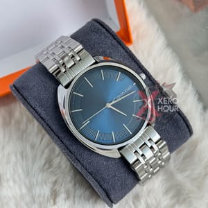 Calvin Klein || Dual Tone || Blue Sivler Dial_img_0