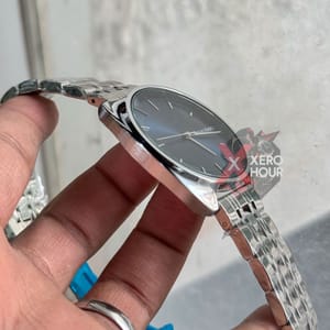 Calvin Klein || Dual Tone || Blue Sivler Dial_img_3