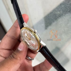 Tissot Semi AAA Grade Belt watch || Saphire glass  || Gold white_img_1