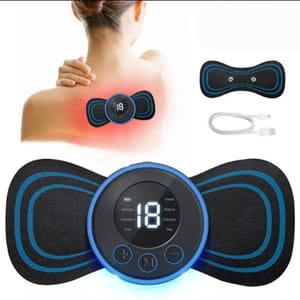 Neck Back Massager Sticker EMS Pulse Mini Electric Cupping Massage for Shoulder Leg Cervical Body Muscle Stimulator Relief Pain_img_3
