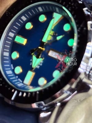 Seiko Sport 5 || Silicon Strap || Swift Movement ||  Silver Blue_img_4