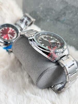 Seiko || SS Strap || Swift Movement || Silver Black || Powerful Lume_img_1