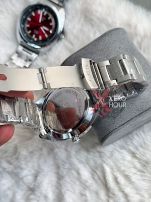 Seiko || SS Strap || Swift Movement || Silver Black || Powerful Lume_img_2