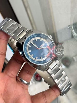 Seiko || SS Strap || Swift Movement || Silver Blue || Powerful Lume_img_2