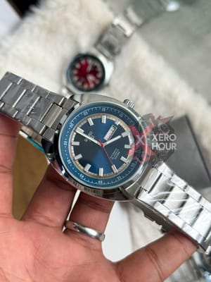 Seiko || SS Strap || Swift Movement || Silver Blue || Powerful Lume_img_3