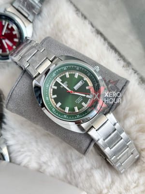 Seiko || SS Strap || Swift Movement || Silver Green || Powerful Lume_img_2