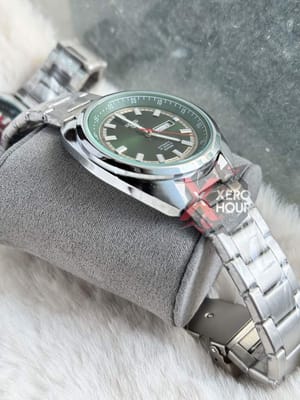 Seiko || SS Strap || Swift Movement || Silver Green || Powerful Lume_img_3