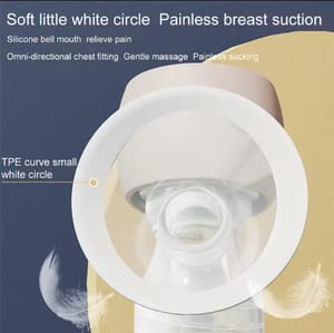Electric Breast Pump for Hands Release Milk Suction Machine Backflow Resistance Automatic Breast Pump Low Noise 2 Modes_img_2