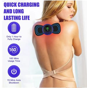 Neck Back Massager Sticker EMS Pulse Mini Electric Cupping Massage for Shoulder Leg Cervical Body Muscle Stimulator Relief Pain_img_5