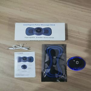 Neck Back Massager Sticker EMS Pulse Mini Electric Cupping Massage for Shoulder Leg Cervical Body Muscle Stimulator Relief Pain_img_12