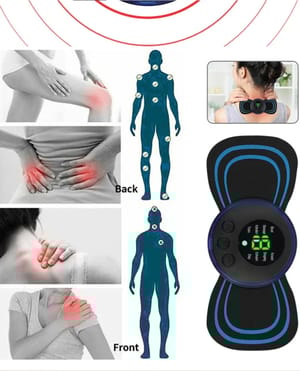Neck Back Massager Sticker EMS Pulse Mini Electric Cupping Massage for Shoulder Leg Cervical Body Muscle Stimulator Relief Pain_img_0