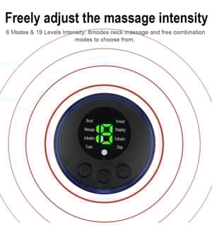 Neck Back Massager Sticker EMS Pulse Mini Electric Cupping Massage for Shoulder Leg Cervical Body Muscle Stimulator Relief Pain_img_9