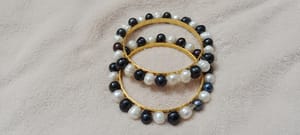Black & White Pearl Bangle_img_0
