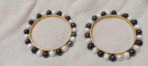 Black & White Pearl Bangle_img_1