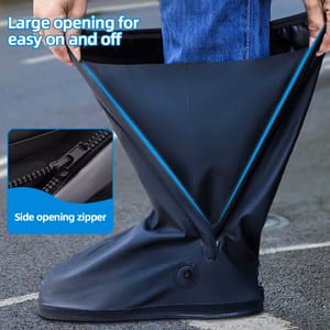 Shoe Rain Cover - Waterproof & Reusable Long Shoe Cover for Man & Women