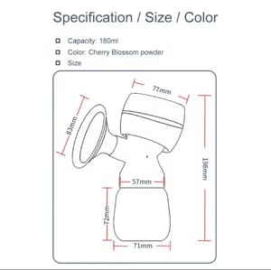 Electric Breast Pump for Hands Release Milk Suction Machine Backflow Resistance Automatic Breast Pump Low Noise 2 Modes_img_7