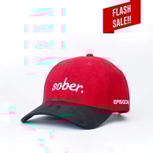 Episodes Sober Red Suede Cap_img_0