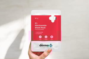 Derma co 5% Niacinamide Sheet Mask for Acne Mark_img_0