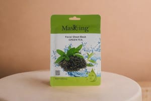 Masking Facial Sheet Mask - Green Tea_img_0