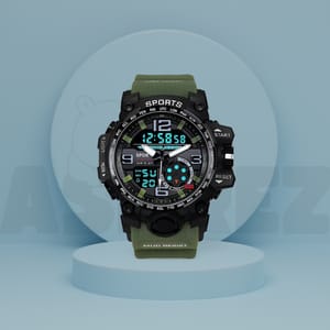 Digital Sports Watch LED 5ATM Waterproof