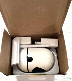 New, Cloud Storage Intelligent Camera, Security, Surveillance, High Reso, White._img_4