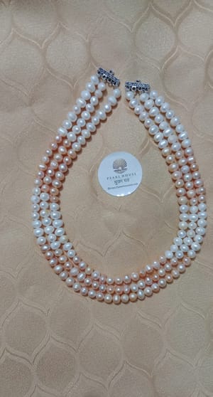 Exclusive Pearl 3 Layer Necklace
