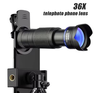 36X Telephoto Lens Mobile Phone Monocular Telescope With Phone Clip Suit Most Smartphones For Watching Competition Photorgaph_img_0