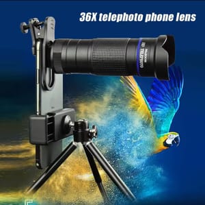 36X Telephoto Lens Mobile Phone Monocular Telescope With Phone Clip Suit Most Smartphones For Watching Competition Photorgaph_img_3