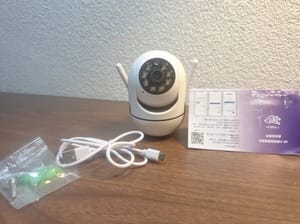 New, Cloud Storage Intelligent Camera, Security, Surveillance, High Reso, White._img_2