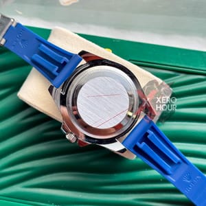 Rolex Yatch Master ||Silver Blue | AA+ Grade || With Rolex Mid Size Box_img_1