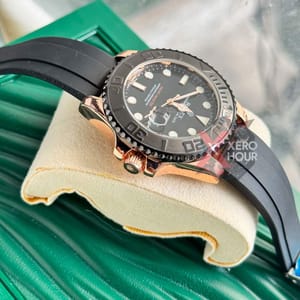 Rolex Yatch Master ||Silver Rose Gold | AA+ Grade || With Rolex Mid Size Box_img_1