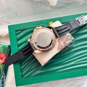 Rolex Yatch Master ||Silver Rose Gold | AA+ Grade || With Rolex Mid Size Box_img_2