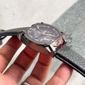 Tubular Square || Dark Black_img_1