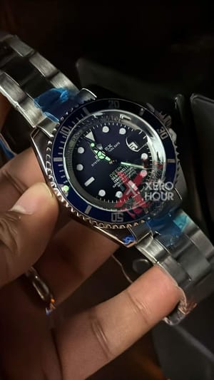 Rolex SEA Dweller || Silver Blue || AA+ || Rolex Box Single_img_4