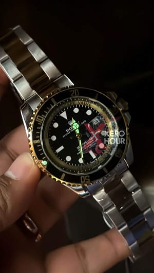 Rolex SEA Dweller || Dual Tone Gold BLack  || AA+ || Rolex Box Single_img_4